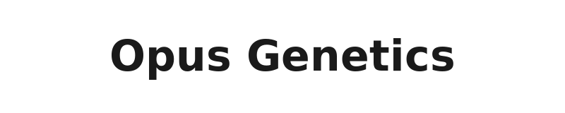 Opus Genetics logo