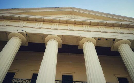 A classical government building facade with tall columns, a generic stand-in for UK regulatory institutions